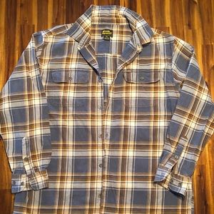 Men’s Plaid Shirt XXL